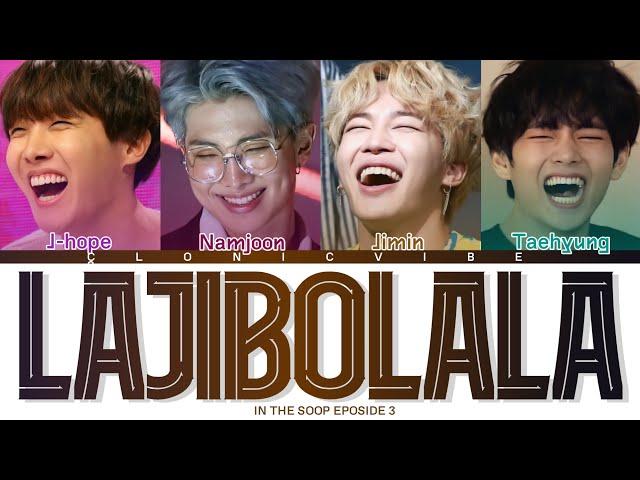 BTS(방탄소년단) JIMIN-"LAJIBOLALA" .. Colour Coded Lyrics (English) From "IN THE SOOP"