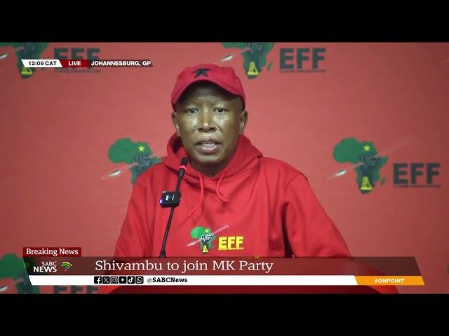 Malema anticipates EFF exodus