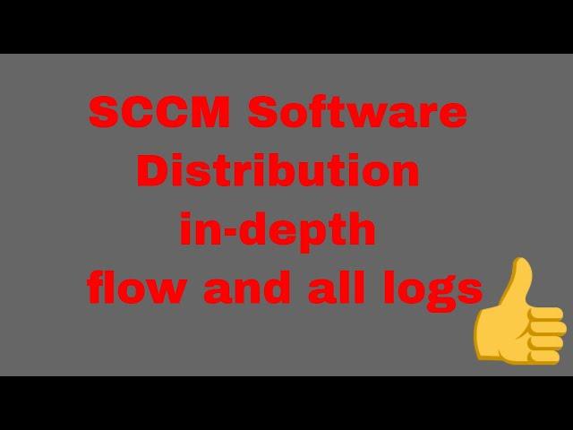 SCCM How to Software Distribution - In-depth with logs