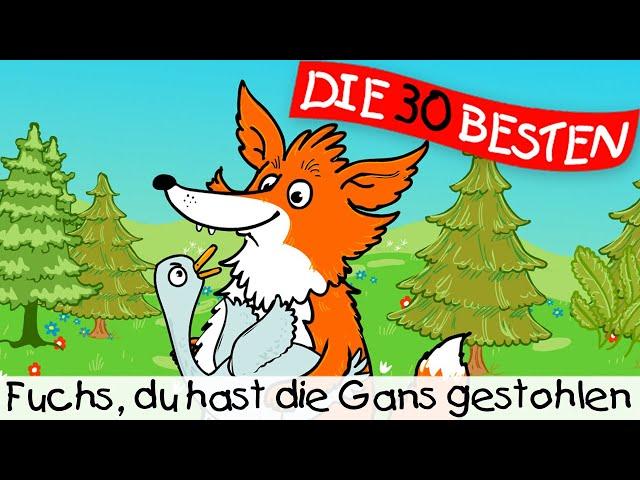 Fuchs, du hast die Gans gestohlen || Kinderlieder zum Mitsingen und Bewegen