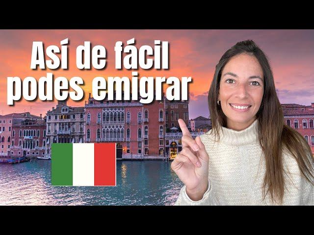  EMIGRAR A ITALIA sin ciudadania europea | Como emigrar legalmente a Italia? 