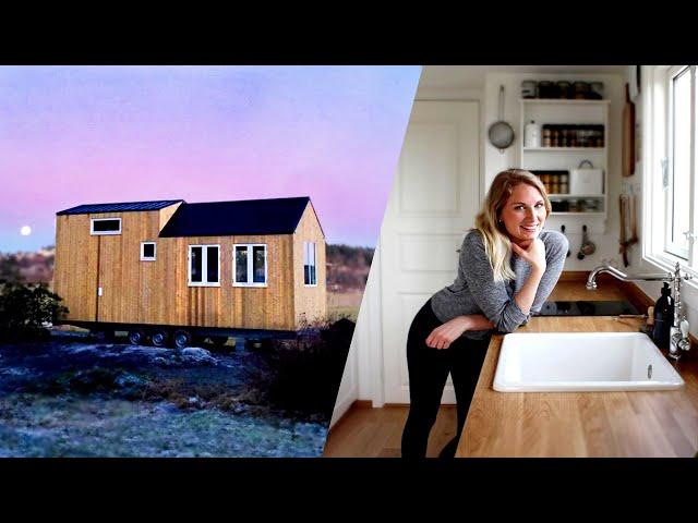 THIS STYLISH TINY HOUSE IS A DREAM HOME // Scandinavian Female Minimalist