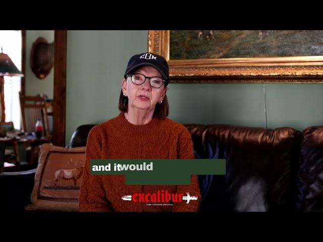 Excalibur Carolyn Testimonial