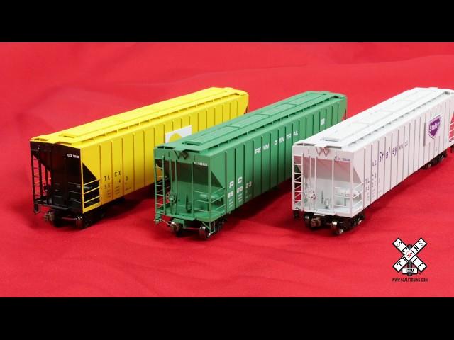 HO Scale PS-4785 Covered Hoppers by ScaleTrains.com