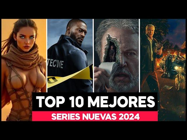 TOP 10 MEJORES Series NUEVAS PARA VER YA 2024! en Max, Netflix, Prime Video , AppleTV+ | Parte 12