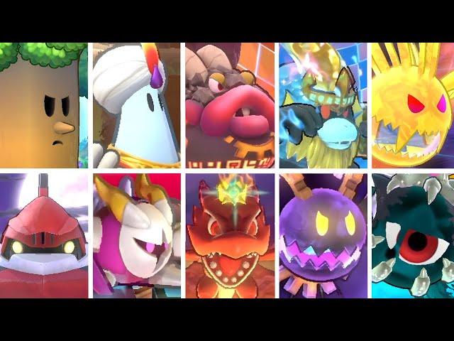 Kirby's Return to Dreamland Deluxe + Magolor Epilogue - All Bosses & EX Bosses