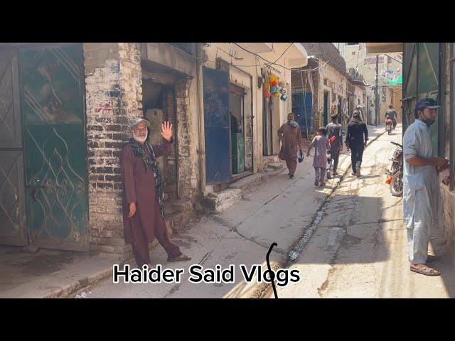 Our Village (Saleh Khana ) Old Bazar || Village Life Style || Haider Said Vlogs ️|| 8 July 2024