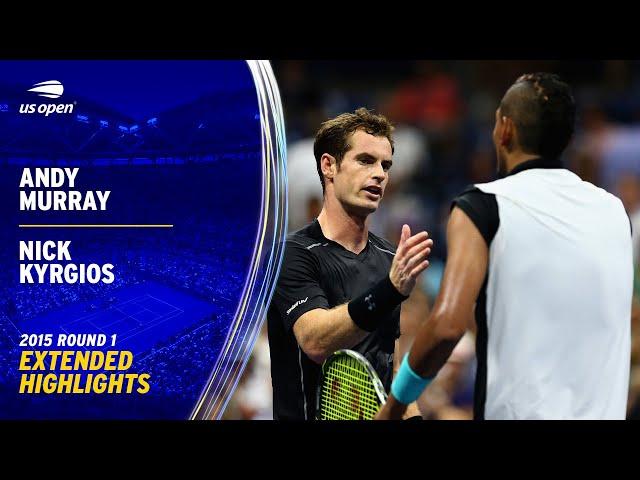 Nick Kyrgios vs. Andy Murray Extended Highlights | 2015 US Open Round 1