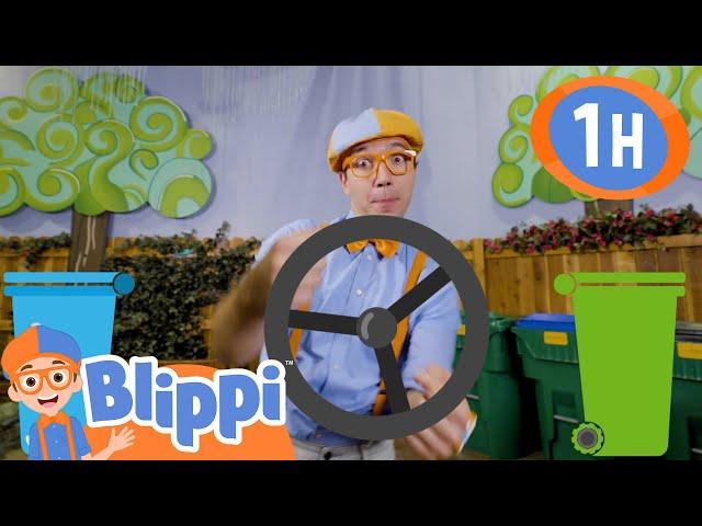 The Garbage Truck Song | Blippi | Kids Songs | Moonbug Kids