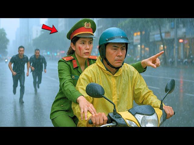 Nữ Công An Bị Giang Hồ Rượt Đuổi Được Anh Xe Ôm Cứu Giúp – Bí Mật Đằng Sau Khiến Lạnh Gáy