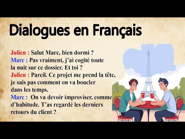 50 French Conversations for Beginners (A1-A2) | Learn and Practice