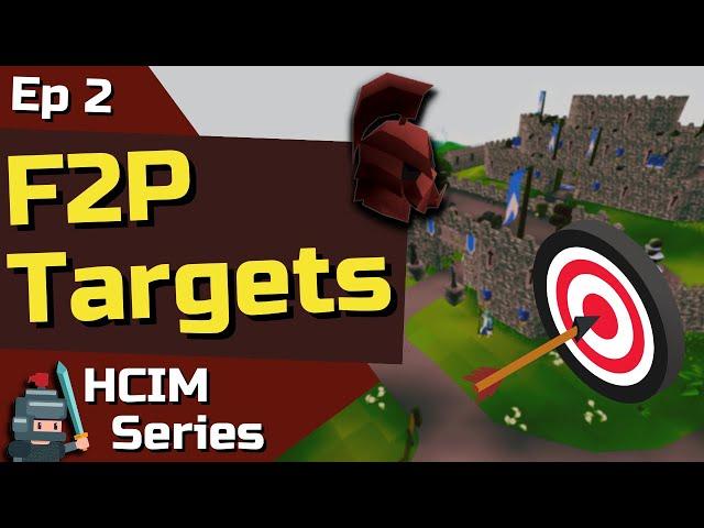 OSRS HCIM Progress Video 2: F2P Targets & The Story So Far...