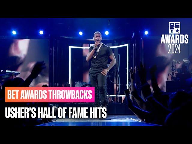 Usher's Greatest Hits In The R&B Hall Of Fame Albums! | BET Awards '24