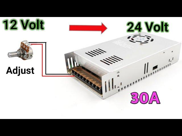 How to Modify 12V SMPS for Variable Output