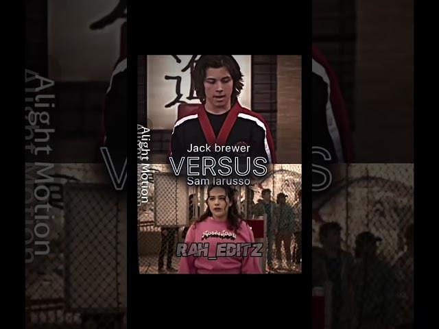 Jack brewer vs cobra Kai verse #edit #shorts #kickinit #cobrakai #migueldiaz