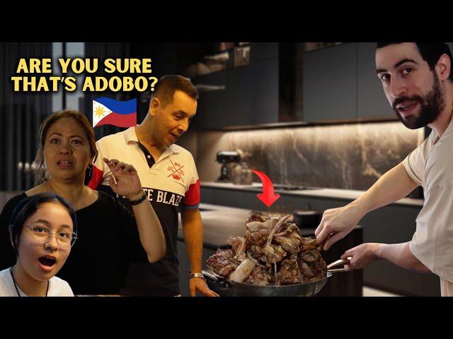 Our SYRIAN Friends RATE this CHICKEN ADOBO! (TOO HONEST) 