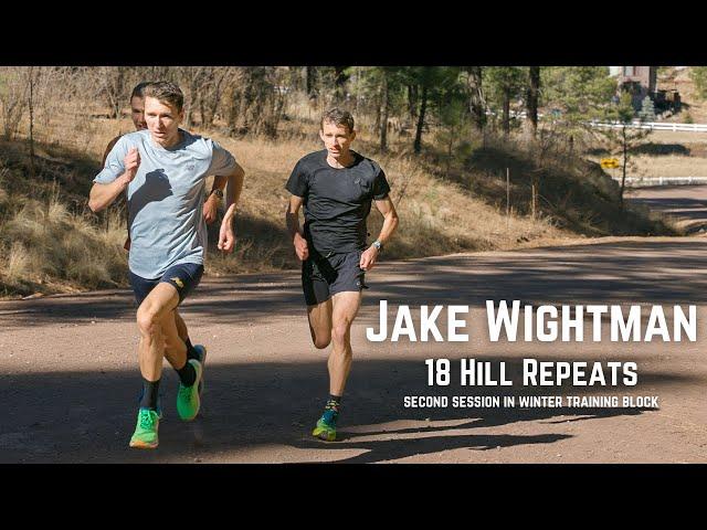 Jake Wightman - Hill Repeats, second session of winter training block