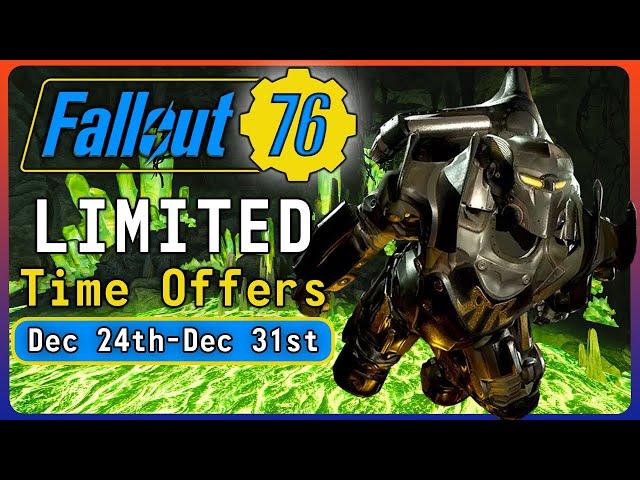 What Limited Time Deals Are In The Atomic Shop This Week? | Fallout 76