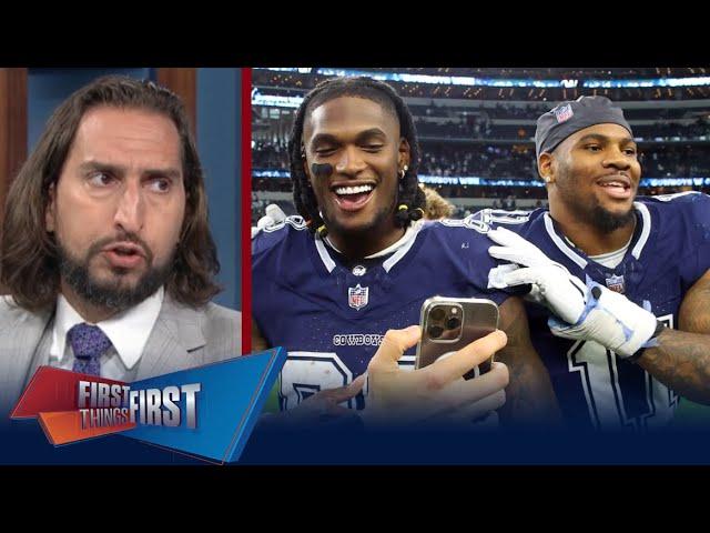 FIRST THINGS FIRST | CeeDee Lamb & Micah Parsons both want to be highest-paid non QBs in NFL  - Nick