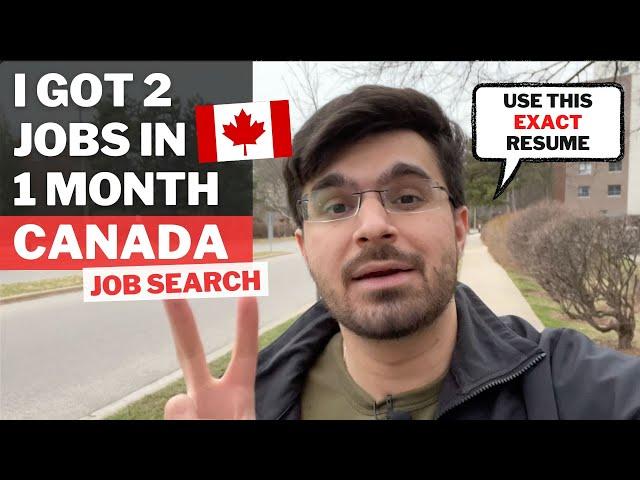 The Ultimate RESUME for Canada | How to get a Job in Canada 2024