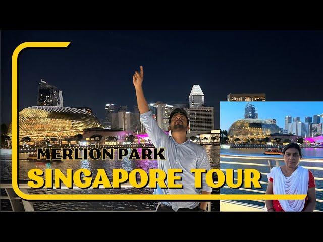 Merlion Park Singapore's Iconic Tourist Spot | Mummy Tannu Super Happy