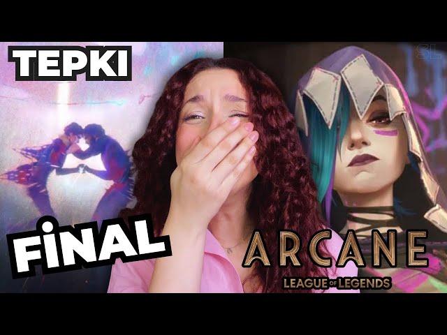 BÖYLE Mİ VEDA EDİYORUZ? Arcane 2. Sezon 9. Bölüm Tepki! (Final)