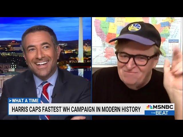 Michael Moore: "Here's the Good News" | The Beat with Ari Melber, MSNBC, 11.01.2024