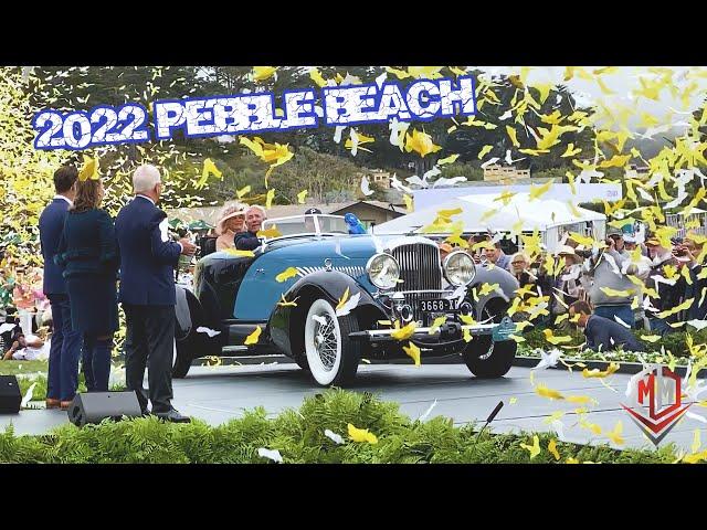 2022 Pebble Beach Concours d'Elegance with Chief Class Judge Winston Goodfellow