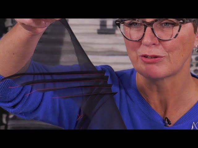 Making Pleats on the Bias with Dionne Swift (Taster Video)