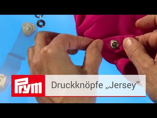 Jersey-Druckknöpfe von Prym | Nähfreie Druckknöpfe in verschiedenen Farben