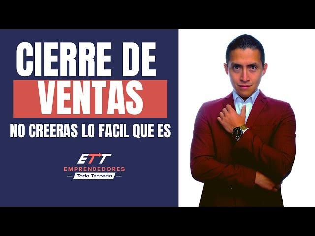  CIERRES DE VENTA [ NO apliques este xq venderas muchisimo ] 