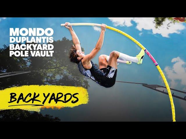 Breaking Pole Vault World Records In His Backyard