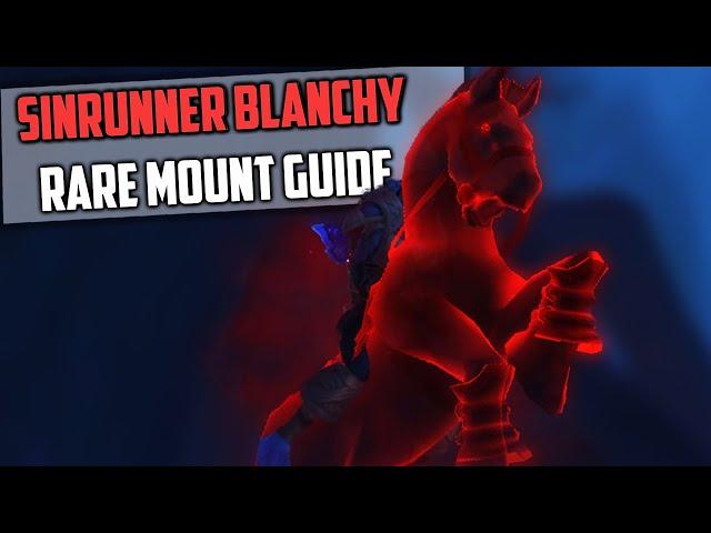 Sinrunner Blanchy Rare Mount Guide - Shadowlands WoW