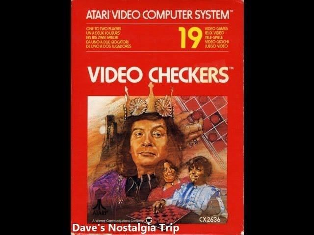 Dave's Nostalgia Trip - Ep77 - Video Checkers (Atari 2600 - 1980)