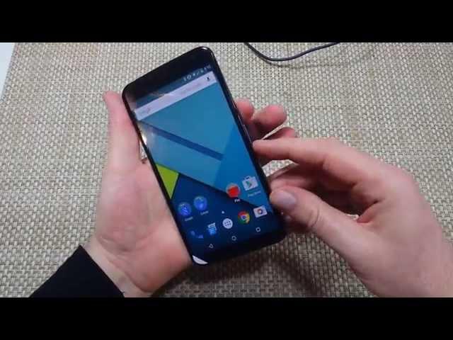 Motorola Nexus 6 How to take or capture a screen shot