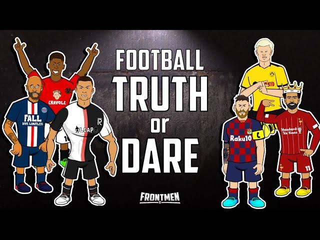 FOOTBALL TRUTH or DARE (Starring Salah, Messi, Neymar, Ronaldo & more) Frontmen Season 1.6