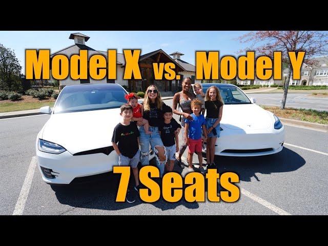 The BEST Family Tesla Showdown. 7-Seat Model Y or Model X?