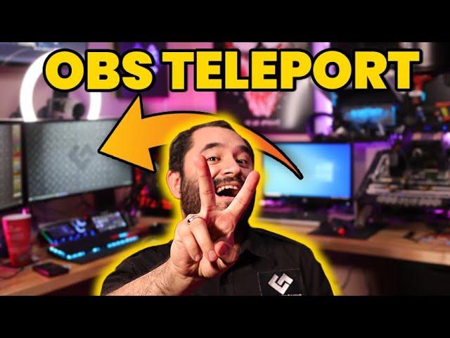 Easiest TWO PC Stream Setup - OBS Teleport (No capture card needed)