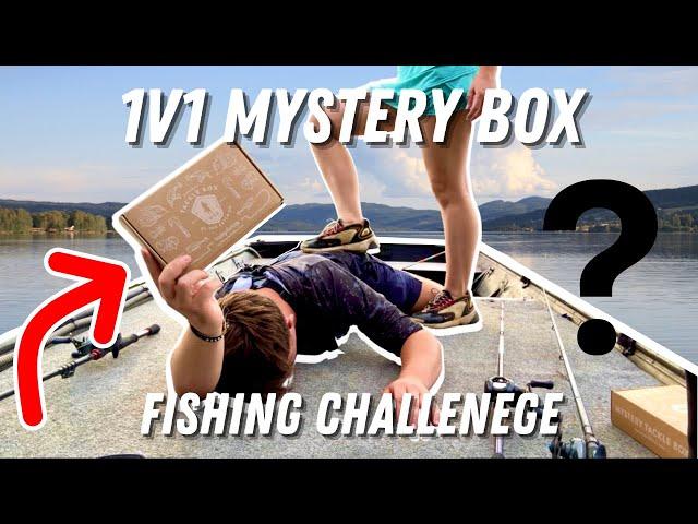 Who Will Win? EPIC 1v1 MYSTERY BOX Fishing Challenge!