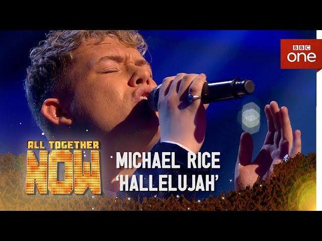 Winner Michael Rice sings 'Hallelujah' in the Sing Off - All Together Now: The Final