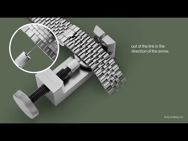 How to Resize Your Watch Band | Step-by-step Guide | Waldor & Co.