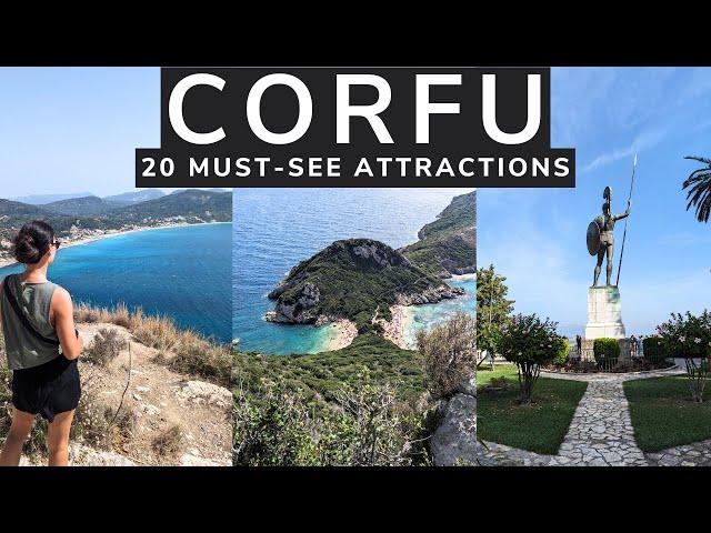 20 GREAT THINGS TO DO IN CORFU, GREECE - Beaches, Towns, Viewpoints & More