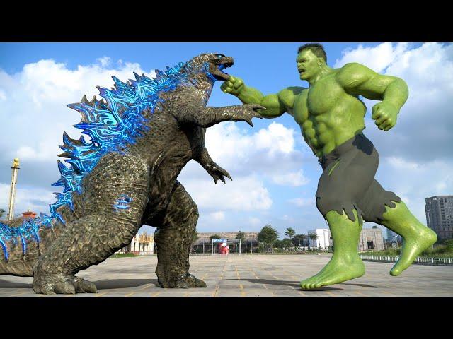 Transformers: The Last Knight | Hulk vs Godzilla Fight Scene | Comosix Tech [HD]