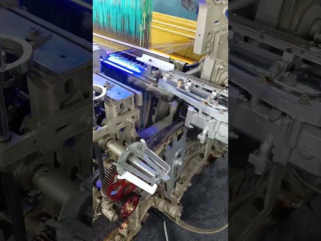 Paramount Shuttleless Rapier Loom #Textile #Technology #Fabric #Weaving