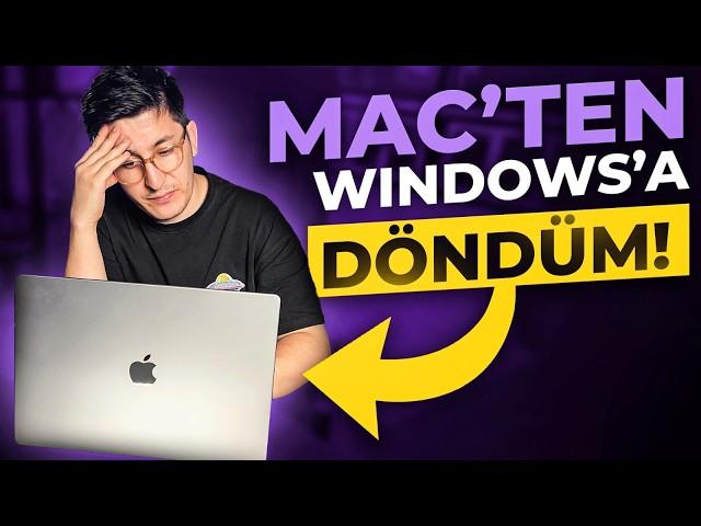 Bu testlerden sonra MacBook kullanmayı bıraktım... (Mac vs Windows)