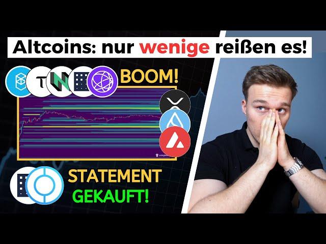 Harte Altcoin WAHRHEIT: Nur WENIGE EXPLODIEREN jetzt. Krypto: Die Uhr TICKT!