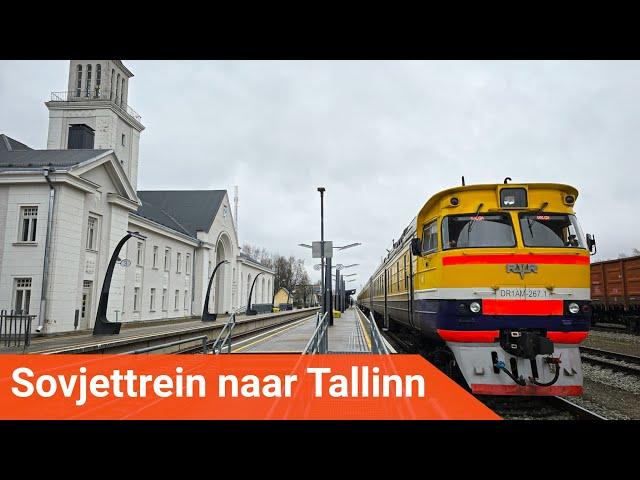 Per SOVJETTREIN van RIGA naar TALLINN   #BartVlog