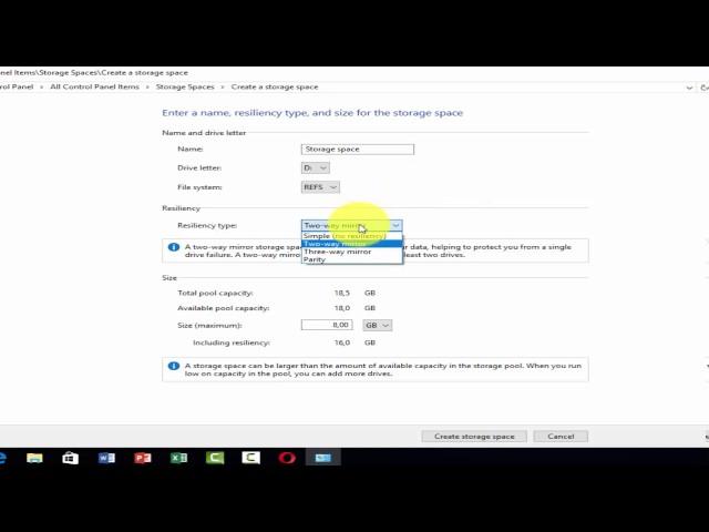 How To Create A Storage Using ReFS On Windows 10