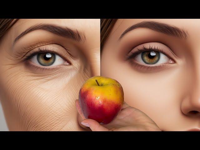 Apple Erases all Wrinkles on the Face! Anti Aging Skin Care! TOP Recipes