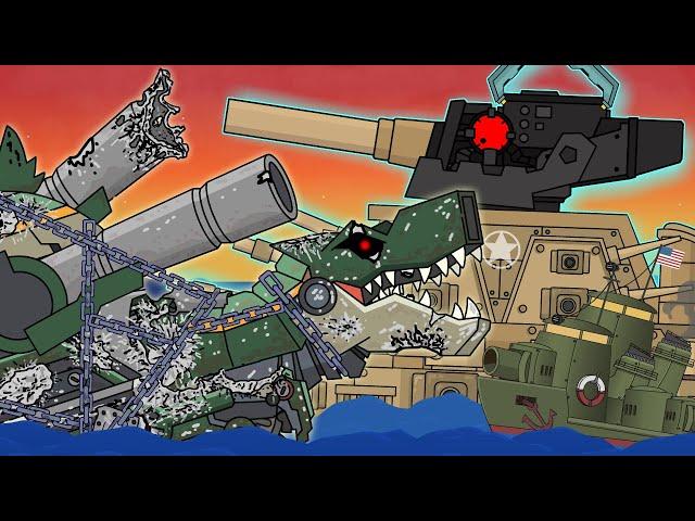 Season 3: Mad civil war in the USA. Cartoons about tanks